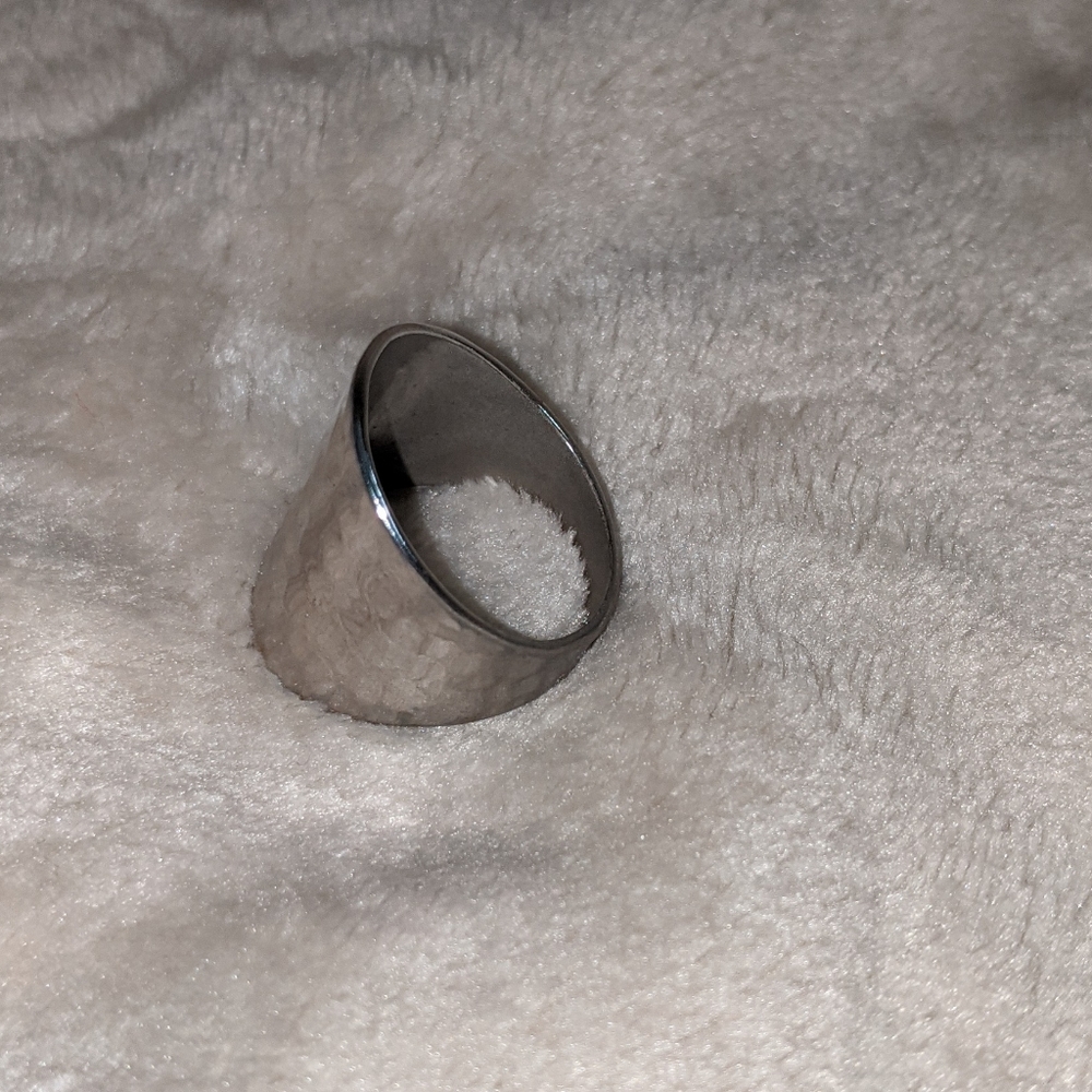 Vintage Silver Statement Ring - image 7